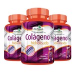 Colágeno Hidrolisado com Vitamina C - 3x 120 Cápsulas
