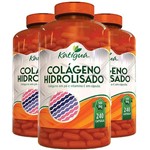 Ficha técnica e caractérísticas do produto Colágeno Hidrolisado com Vitamina C -3x 240 Cápsulas - Katigua