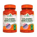 Ficha técnica e caractérísticas do produto Colágeno Hidrolisado com Vitamina C - 2x 60 Cápsulas - Katigua