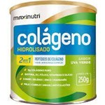 Ficha técnica e caractérísticas do produto Colágeno Hidrolisado 2 em 1 250g em Pó Uva Verde Maxinutri
