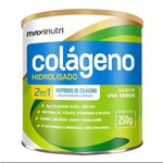 Ficha técnica e caractérísticas do produto Colágeno Hidrolisado 2 em 1 250g Uva Verde - Maxinutri