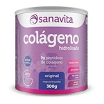 Colágeno Hidrolisado em Pó - Sanavita - 300g Original