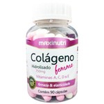 Ficha técnica e caractérísticas do produto Colágeno Hidrolisado Femme + (Vitaminas A, C, D, E) Maxinutri 750mg C/ 90 Cápsulas