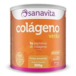 Colágeno Hidrolisado Verão 300g - Sanavita - Frutas Vermelhas