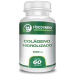Colágeno Hidrolizado 500mg 60 Cápsulas