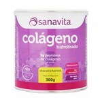 Ficha técnica e caractérísticas do produto Colágeno - Sanavita - 300g - Abacaxi e Hortelã