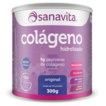 Ficha técnica e caractérísticas do produto Colágeno Sanvita Original 300g