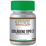 Ficha técnica e caractérísticas do produto Colágeno Tipo 2 40mg com 180 Cápsulas Contra Dores Articulares