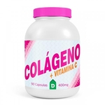 Ficha técnica e caractérísticas do produto Colágeno + Vitamina C - 90 cápsulas