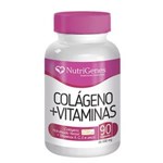 Ficha técnica e caractérísticas do produto Colágeno + Vitaminas 90 Cápsulas