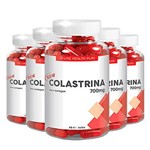 Ficha técnica e caractérísticas do produto Colastrina 60 Cápsulas 700mg - Kit 5 Potes
