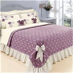 Ficha técnica e caractérísticas do produto Colcha Fantasy Casa Dona Queen 7 Peças - Roxo