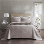Ficha técnica e caractérísticas do produto Colcha King Corttex Florence Home Design 3 Peças Anita Taupe