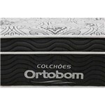 Colchão Ortobom Nanolastic Exclusive Casal - 1,28x1,88x0,30