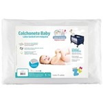 Ficha técnica e caractérísticas do produto Colchonete Baby Látex Lavável Branco Fibrasca