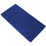 Ficha técnica e caractérísticas do produto Colchonete Academia, Espuma D33 Impermeável 89x55x3cm - Azul - Orthovida