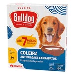 Ficha técnica e caractérísticas do produto Coleira Antiparasitas Coveli Bulldog para Cães