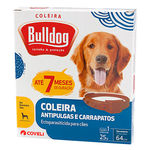 Ficha técnica e caractérísticas do produto Coleira Antiparasitas Coveli Bulldog Para Cães