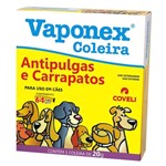 Ficha técnica e caractérísticas do produto Coleira Antiparasitas Coveli Vaponex para Cães