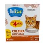 Ficha técnica e caractérísticas do produto Coleira Antipulgas Bullcat para Gatos 15g Até 4 Meses de Duração 1 Unidade