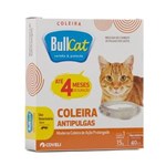 Ficha técnica e caractérísticas do produto Coleira Antipulgas Bullcat para Gatos 15gr Coveli