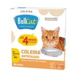 Ficha técnica e caractérísticas do produto Coleira Antipulgas Bullcat