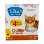 Coleira Antipulgas Coveli Bullcat para Gatos 15g