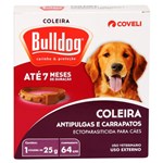 Ficha técnica e caractérísticas do produto Coleira Antipulgas e Carrapatos Bulldog Coveli 25g