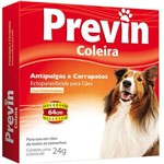 Ficha técnica e caractérísticas do produto Antipulgas e Carrapatos para Cães Coleira Previn - Coveli