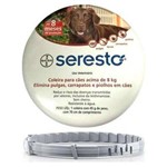 Ficha técnica e caractérísticas do produto Coleira Antipulgas e Carrapatos Seresto Cães Acima de 8kg