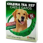 Ficha técnica e caractérísticas do produto Coleira Antipulgas para Cães Tea Konig 38g - 57cm