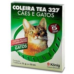 Ficha técnica e caractérísticas do produto Coleira Antipulgas Tea Gatos 33 Cm