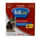 Ficha técnica e caractérísticas do produto Coleira Bullcat Antipulgas e Carrapatos P/ Gatos 40cm - Coveli