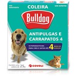 Ficha técnica e caractérísticas do produto Coleira Bulldog Antipulpas e Carrapatos