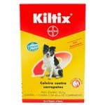 Ficha técnica e caractérísticas do produto Coleira Kiltix Contra Carrapatos para Cães Entre 8 e 19kg com 30,2g 48cm de Comprimento 1 Unidade
