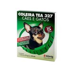 Ficha técnica e caractérísticas do produto Coleira TEA 327 Konig Cães e Gatos 13g 33cm