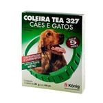 Ficha técnica e caractérísticas do produto Coleira TEA Konig 327 Cães e Gatos 28g 44cm