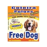 Ficha técnica e caractérísticas do produto 10 Coleiras Anti Pulga Para Cachorro - Free Dog 100% Natural