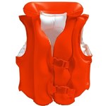 Colete Salva Vidas Infantil Flutuador Proteção Deluxe Intex