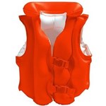 Ficha técnica e caractérísticas do produto Colete Salva Vidas Infantil Flutuador Proteção Deluxe Intex