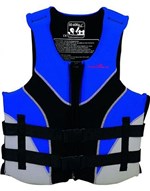 Ficha técnica e caractérísticas do produto Colete Ventura 30/40 Kg Preto e Azul - Nautika