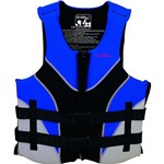 Ficha técnica e caractérísticas do produto Colete Ventura 40/50 Kg Preto e Azul - Nautika