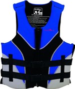 Ficha técnica e caractérísticas do produto Colete Ventura 80/100 Kg Preto e Azul - Nautika