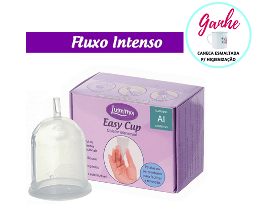Ficha técnica e caractérísticas do produto Coletor Menstrual Lumma Easy Cup Ai