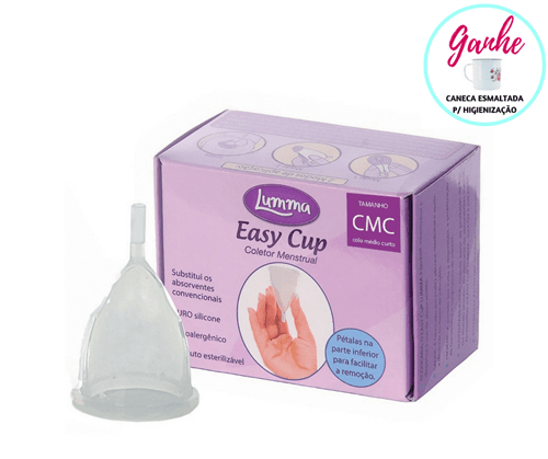 Ficha técnica e caractérísticas do produto Coletor Menstrual Lumma Easy Cup Cmc