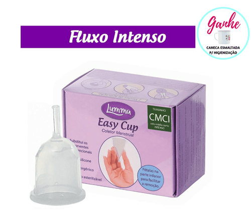 Ficha técnica e caractérísticas do produto Coletor Menstrual Lumma Easy Cup Cmci