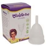 Ficha técnica e caractérísticas do produto Coletor Menstrual Violeta Cup Tipo a (+30 Anos ou com Filhos) Branco 1un