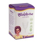 Ficha técnica e caractérísticas do produto Coletor Menstrual Violeta Cup - Transparente Tipo B