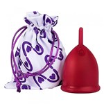 Ficha técnica e caractérísticas do produto Coletor Menstrual Violeta Cup - Vermelho Tipo B