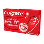 Ficha técnica e caractérísticas do produto Colgate Luminous White Creme Dental 3x70g